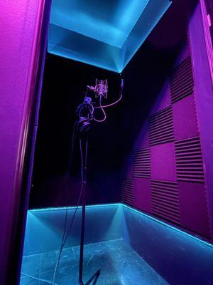 Sound Studios Williamsburg, Brooklyn -- Recording Booth.