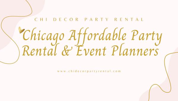 Chi Decor Party Rental