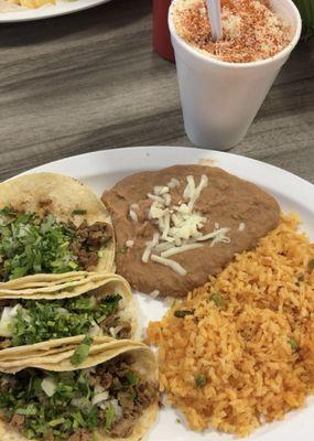 Street Tacos and Elote