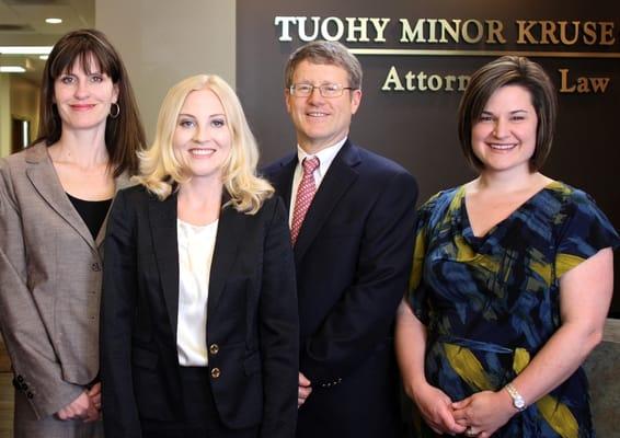 TMK Attorneys (l-r): Kara Kruse, Melanie Griffin, Deane Minor, Renee DeFreece