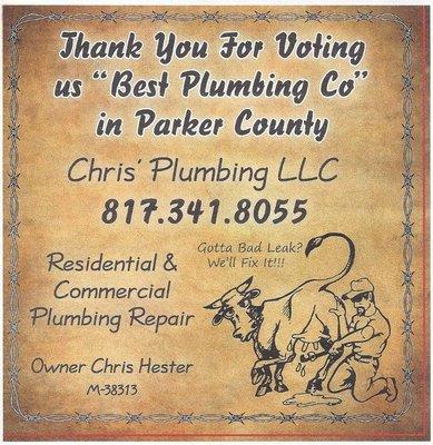 Chris' Plumbing LLC