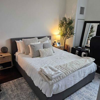 Standard cleaning bedroom