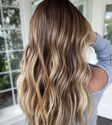 Balayage and haircut!