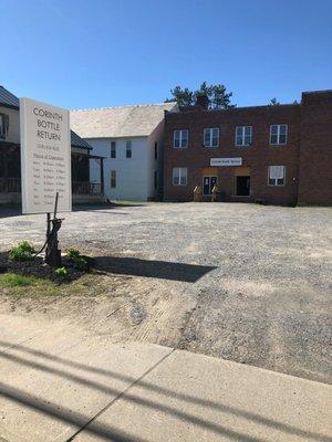 Parking lot located at 118 Maple Street