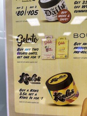 In the door out after I already purchased my shit