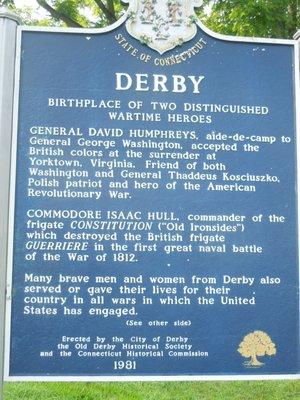 Derby Historical Marker