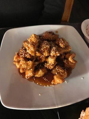 So hot and fresh... Orange Chicken