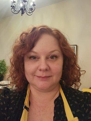 AFTER: oohh how cute are these curls!