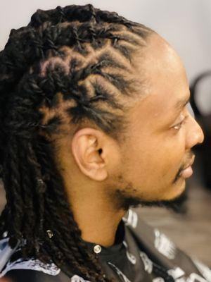 Two strand twist style