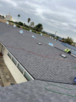 Tetris roofing systems