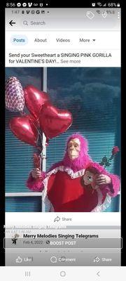 Merry Melodies Singing Telegrams