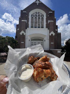 Tuscan Roasted Wings