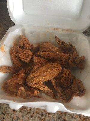 Spicy wings...