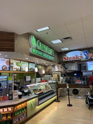 Green Leaf's & Bananas