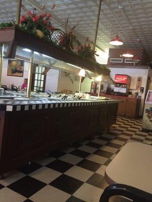 Excellent small town cafe Buffett