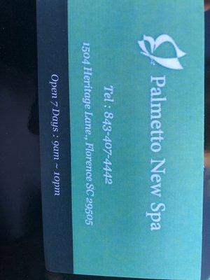 Palmetto New Spa - Asian Massage Spa