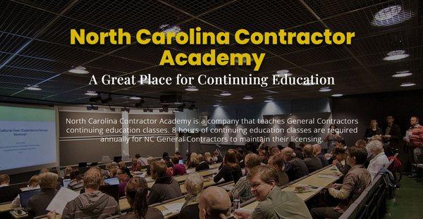 A-1 North Carolina Contractor Academy