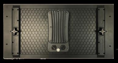 Overall view of the back of a Blade M LED display