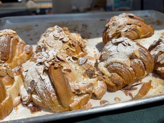 Best Almond Croissants, not too sweet, just perfect.