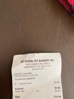Mi Pueblito Bakery