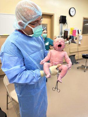 Dr. Lopez is the best Obgyn I ever had. He did my c-section and delivered my son with no complications.