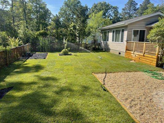 Off Duty Firefighter Lawn Care