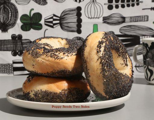 Poppy Seeds On Two Sides