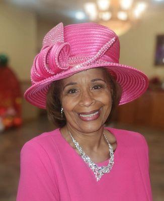Pink hat bought at Allure