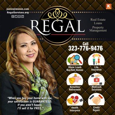 Janice Jimenez | Regal Real Estate and Financial Services
