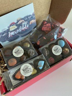 Valentine's Day chocolates