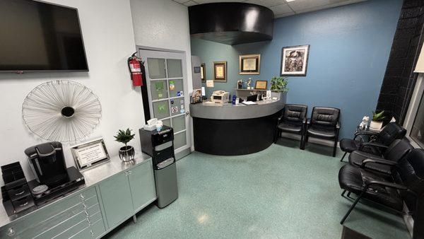 Eve Dental in Culver City -- trusted for exams, cleanings, cosmetic dentistry, and Denti-Cal. Clean, modern waiting room and friendly staff.