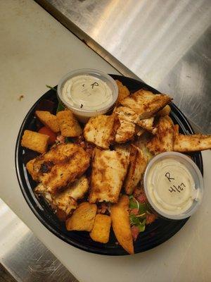 Grilled chicken salad