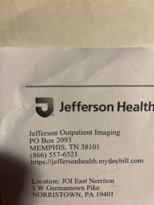 Jefferson Outpatient Imaging