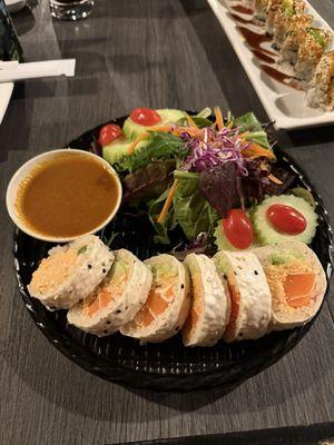 Very light and gluten free miso salad dressing