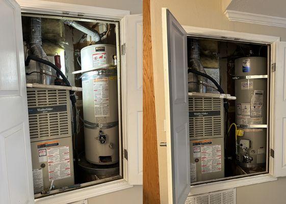 Water Heater Replacement Bradford White