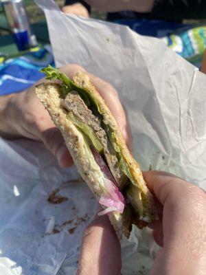 Braunschweiger sandwich