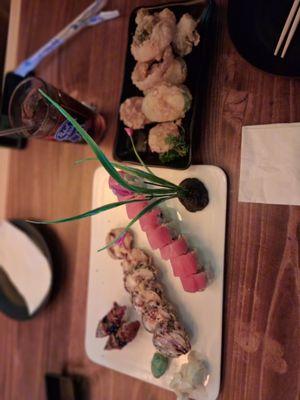 Didn't care for the sushi today. Weird texture & no flavor.