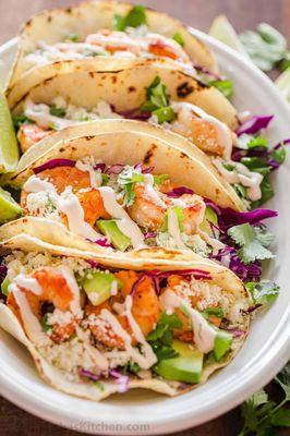 Shrimp taco