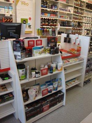 Checkout area and til.