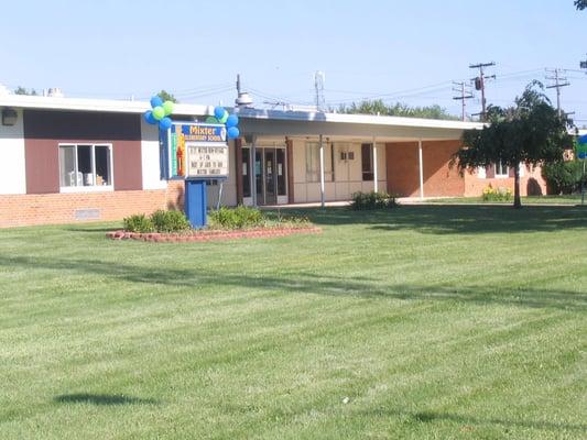 Mixter Resale is a thrift store that is located in the Mixter Institute for Transition (our sign says "Mixter Elementary School")