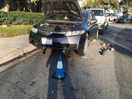 tire change services