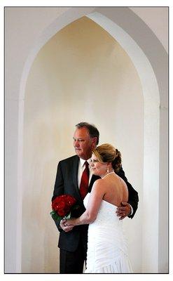 Rose Chapel, Bride and groom #RoseChapel #wedding Dalton Photography