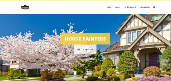 Painting contractor affordable website