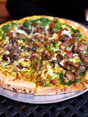 Wild Mushroom pizza