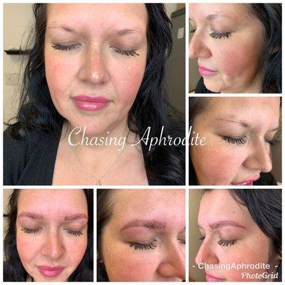 She wanted bold n thick. Suits her perfectly