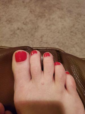 Beautiful pedicure!