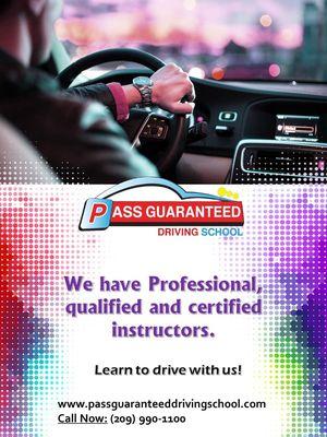 Learn to drive with us!
