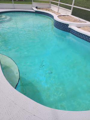 Supposed to have been out a few times now but send the same picture from when they s and my pool was clear but pool is actually filth