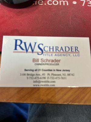 RW Schrader Title Agency