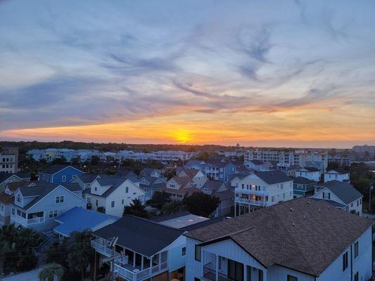 If you catch a room on the backside away from beach